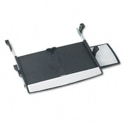 PROPLUG Deluxe Keyboard Drawer- 20-7/8 x 11-3/4- Black/Silver PR40012